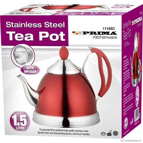 New stainless steel red - new,