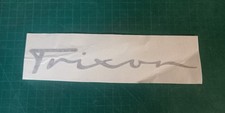Trixon logo, black, die cut