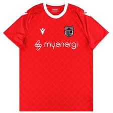 Grimsby Town Shirt Macron 2023/24 Away shirt 4XL NEW Red Football Top MyEnergi