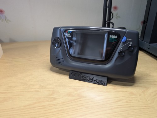 Sega game gear display stand - sega,