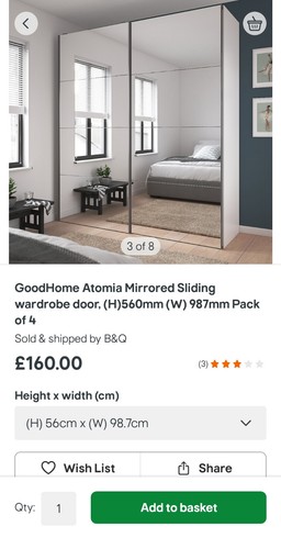 Goodhome atomia mirrored - goodhome,