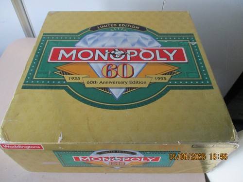 Monopoly 60th anniversary - monopoly,