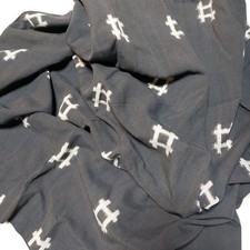 Picture Kasuri [No.39] 5 width x 180cm Old cloth Futon leather Remake lintel