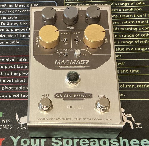 Origin effects magma57 vibrato - effects,