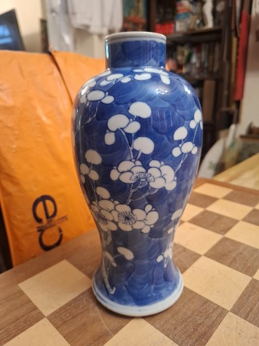 Vintage chinese blue white - chinese,