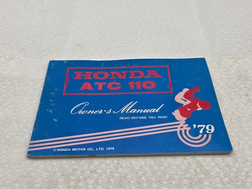 1979 honda atc110 owner - 1979,