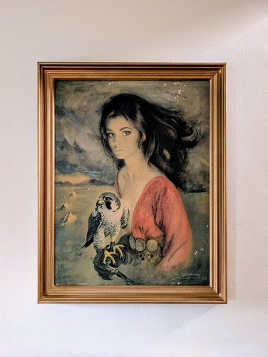 Vintage louis shabner girl - louis, 'girl
