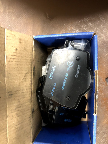 Rear brake pads fits mercedes - rear,