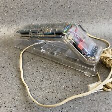 GEC Telephone Mystique High Light Transparent 1980’s Retro Wall Cradle Untested