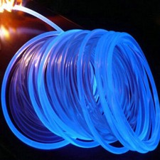 10-100M* 3mm Car Home Pub LED Lighting Decoration Side Glow Fiber Optic Cable
