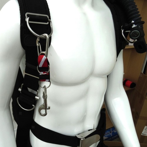 Scuba diving lanyard clip - scuba,
