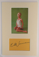 Elke Sommer Carry On Mounted Signed Autograph 