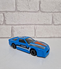 Vintage Corgi Chevrolet Camaro Goodyear Diecast Model Blue Turbo Car 1:43