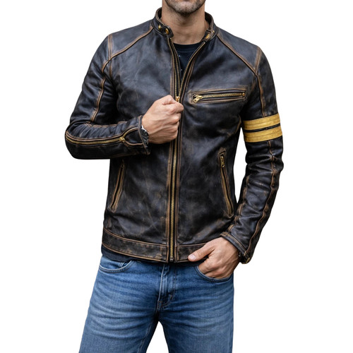 Men motorcycle biker - men’s,
