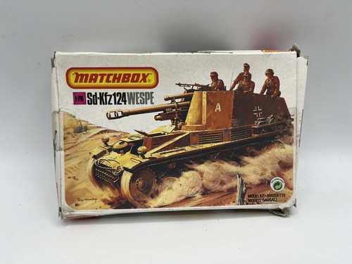 Matchbox kfz 124 wespe tank - matchbox,