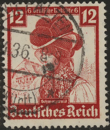 Stamp germany 593 - mi,