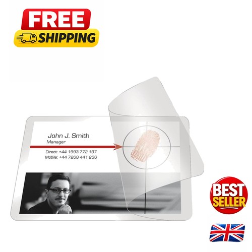 Durable self laminating - self, card
