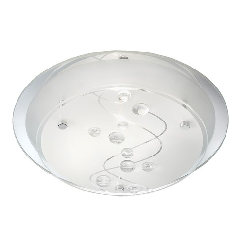25cm round clear beads - clear,