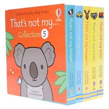 Usborne touchy feely books:That's not my Collection 5: 5 Books Set-Ages 0-3 -BB