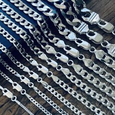 Real Solid 925 Sterling Silver