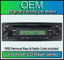 Land Rover Defender CD player