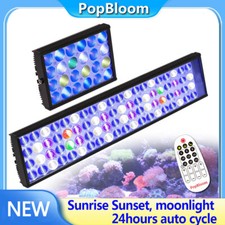 DSunY 30-180cm Aquarium LED Lighting Full Spectrum Coral Fish Tank Marine Lamp