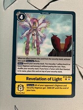 Revelation of Light BT15-092 U Digimon CCG | Exceed Apocalypse NM
