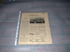 COMMER COB HILLMAN HUSKY MOTOR TRADER SERVICE INFORMATION SHEETS. FREE U.K. POST