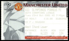 Ticket 2001 Manchester United