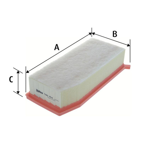 Valeo engine air filter - filter, fits