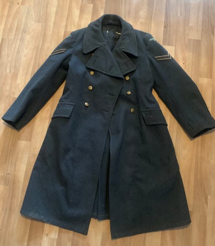 Vintage 1950s raf greatcoat - vintage,