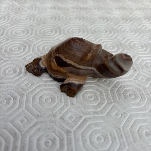 Genuine oynx turtle figurine - oynx,