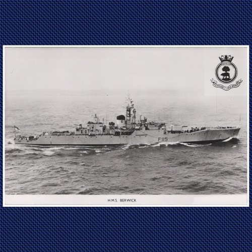 Vintage photograph hms - hms, berwick