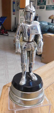 antique vintage metal chrome
