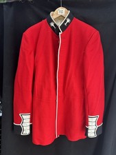 Genuine British Army Welsh Guards Red Ceremonial Tunic Jacket - 43.25" Chest
