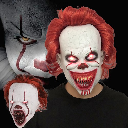 Halloween pennywise mask scary - halloween,