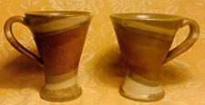 2 X Studio Ware Art Pottery