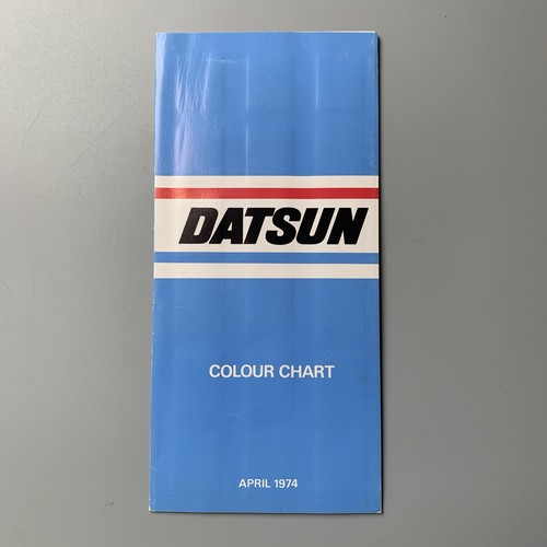Datsun exterior colours 1974 - colours,
