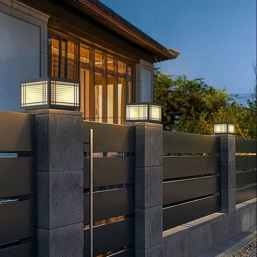 Garden pillar light - light, outdoor