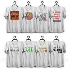 Funny Mens White T-Shirts