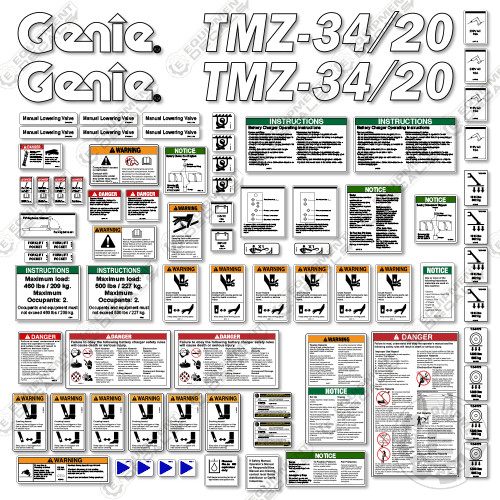 Fits genie tmz decal - genie, kit