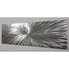 Modern abstract metal wall