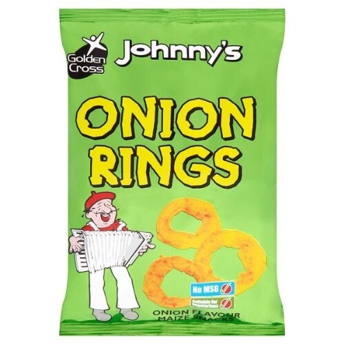 Johnny onion rings x - rings, 50g