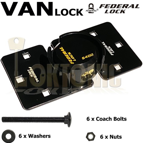 Federal high security van back - high,
