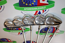 Used Titleist AP1 718 Iron Set 7-PW-GW True Temper AMT Red R300 Steel Regular