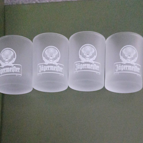 Jägermeister frosted glass - jägermeister,