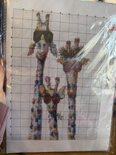 Rainbow Giraffe Cross Stitch