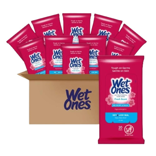 Wet ones fresh - (20, count)