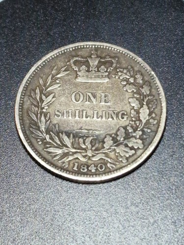 1840 queen victoria shilling - queen,