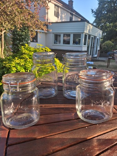 Kilner jars square 1 5 - square, x